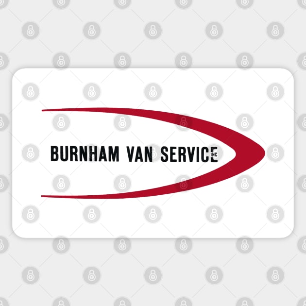 Burnham Van Service Logo Sticker by RetroZest